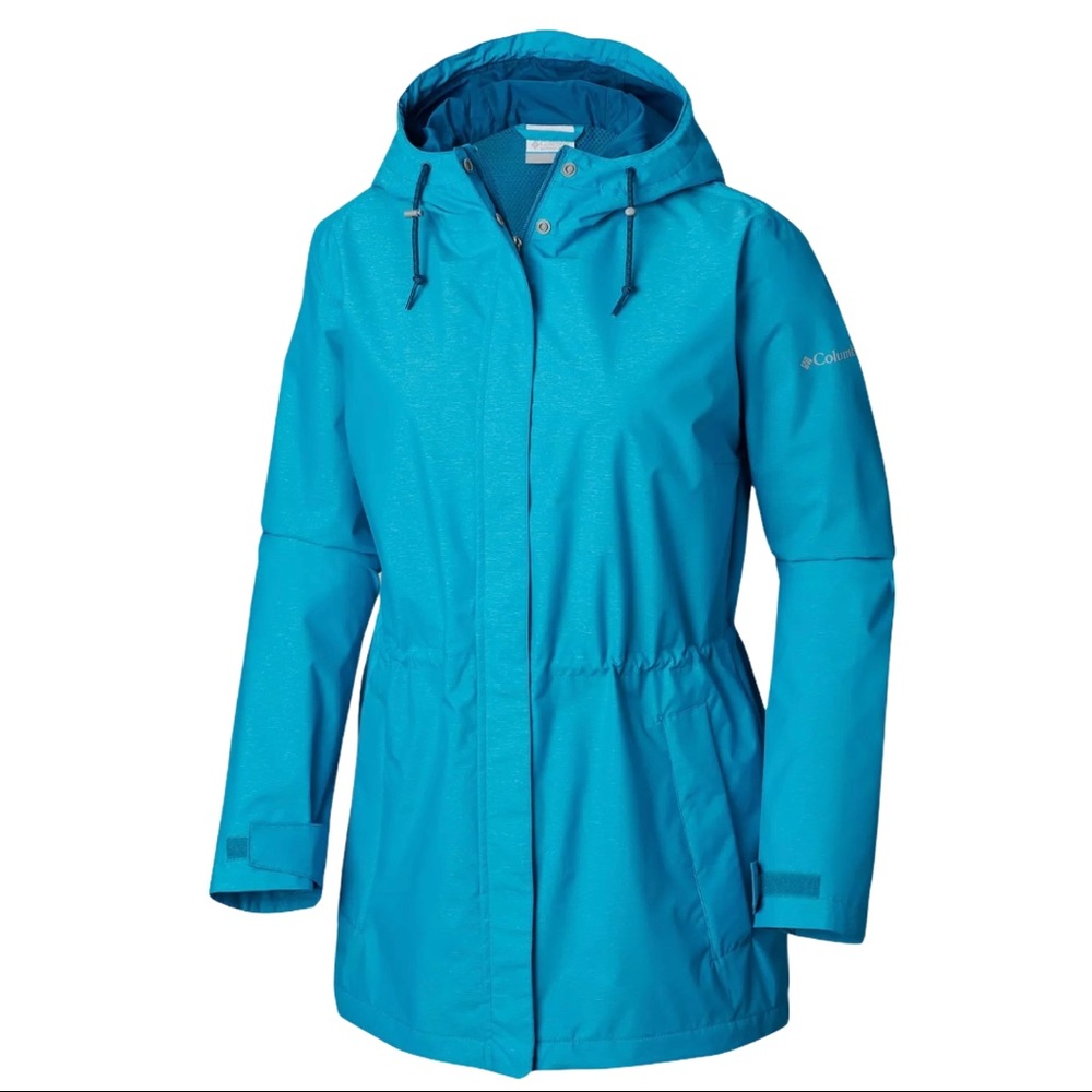 Columbia Aquamarine Women Norwalk Mountain Jacket - Picture 2 of 8